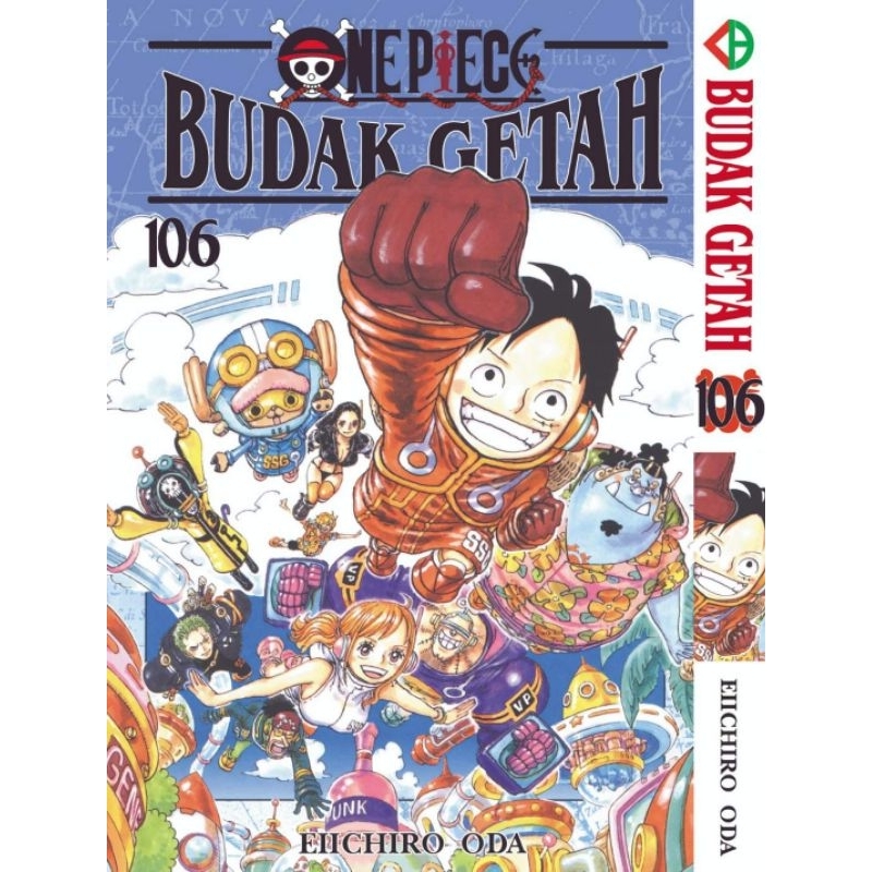 Komik One Piece / Budak Getah Vol 90-106 New (Bahasa Melayu) | Shopee ...