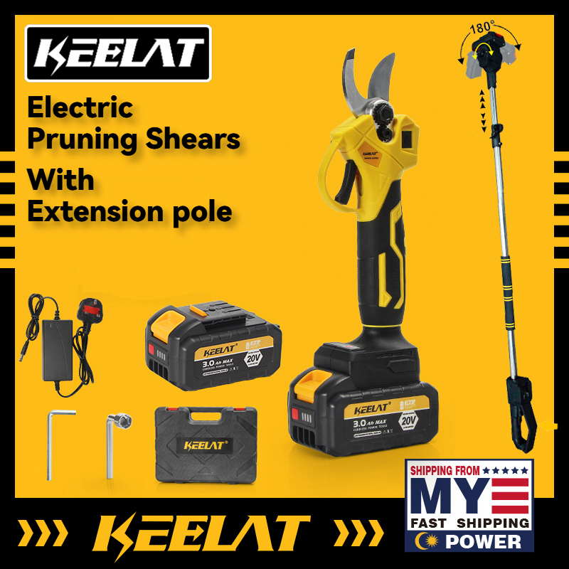 KEELAT Sk5 Electric Pruning shear Pruning cutter cordless Garden ...
