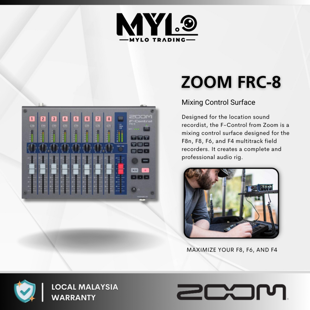 ZOOM 振り返れ FRC-8 F-series Remote Controller