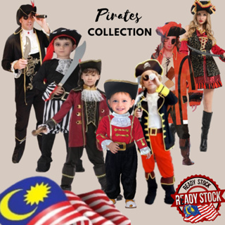 20 FANTASIAS DE PIRATA INFANTIL: Como Fazer!  Pirate costume kids, Boy  costumes, Boys pirate costume