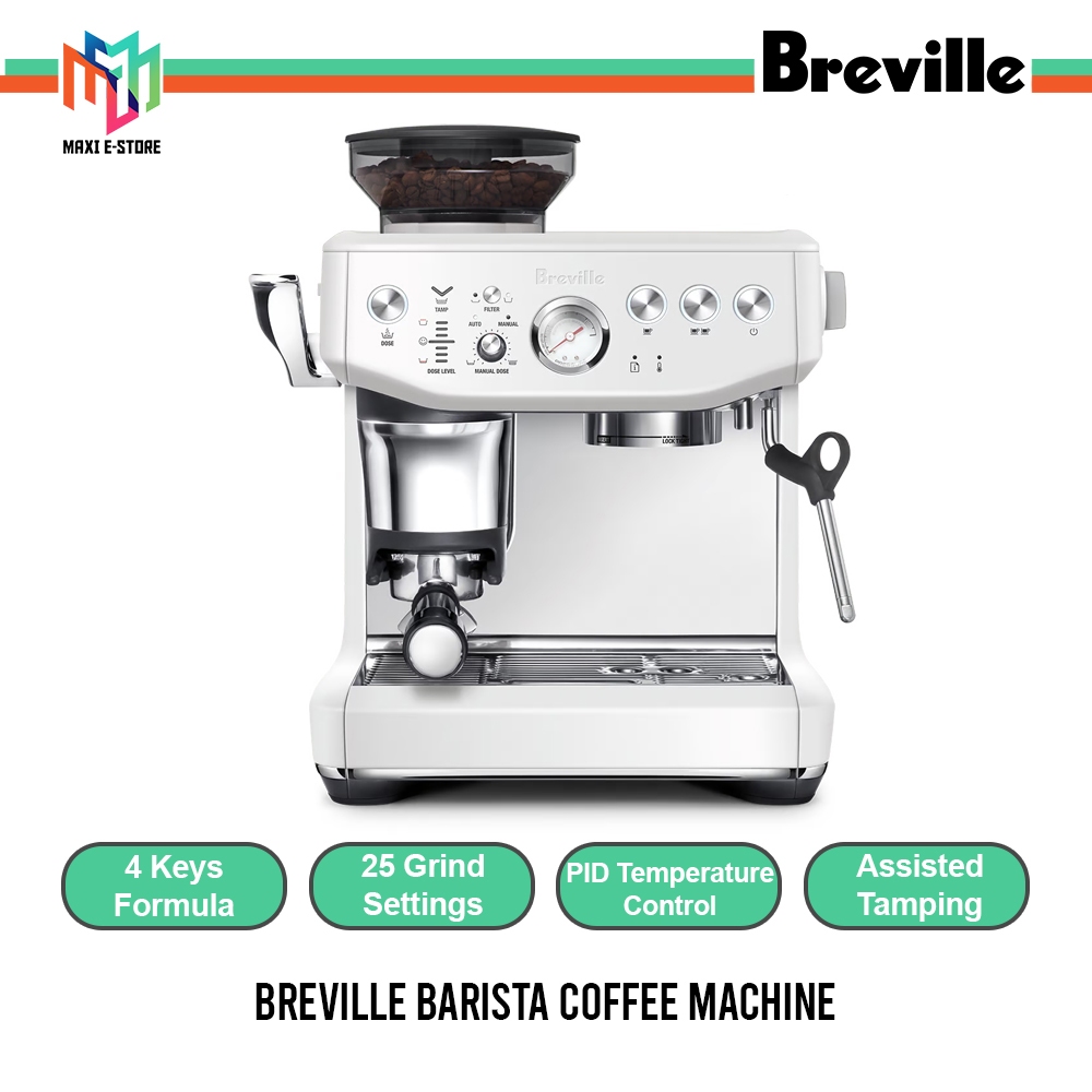 Breville Barista Express Impress Espresso Machine, BES876