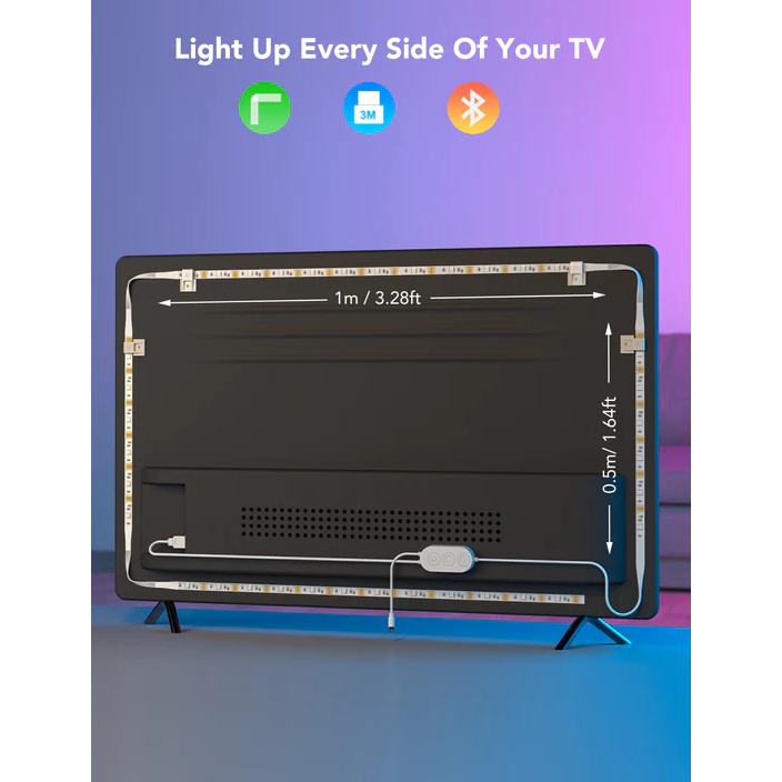 Product image Govee RGB Bluetooth LED Backlight For TVs 46-60 Inches(H6179) 3