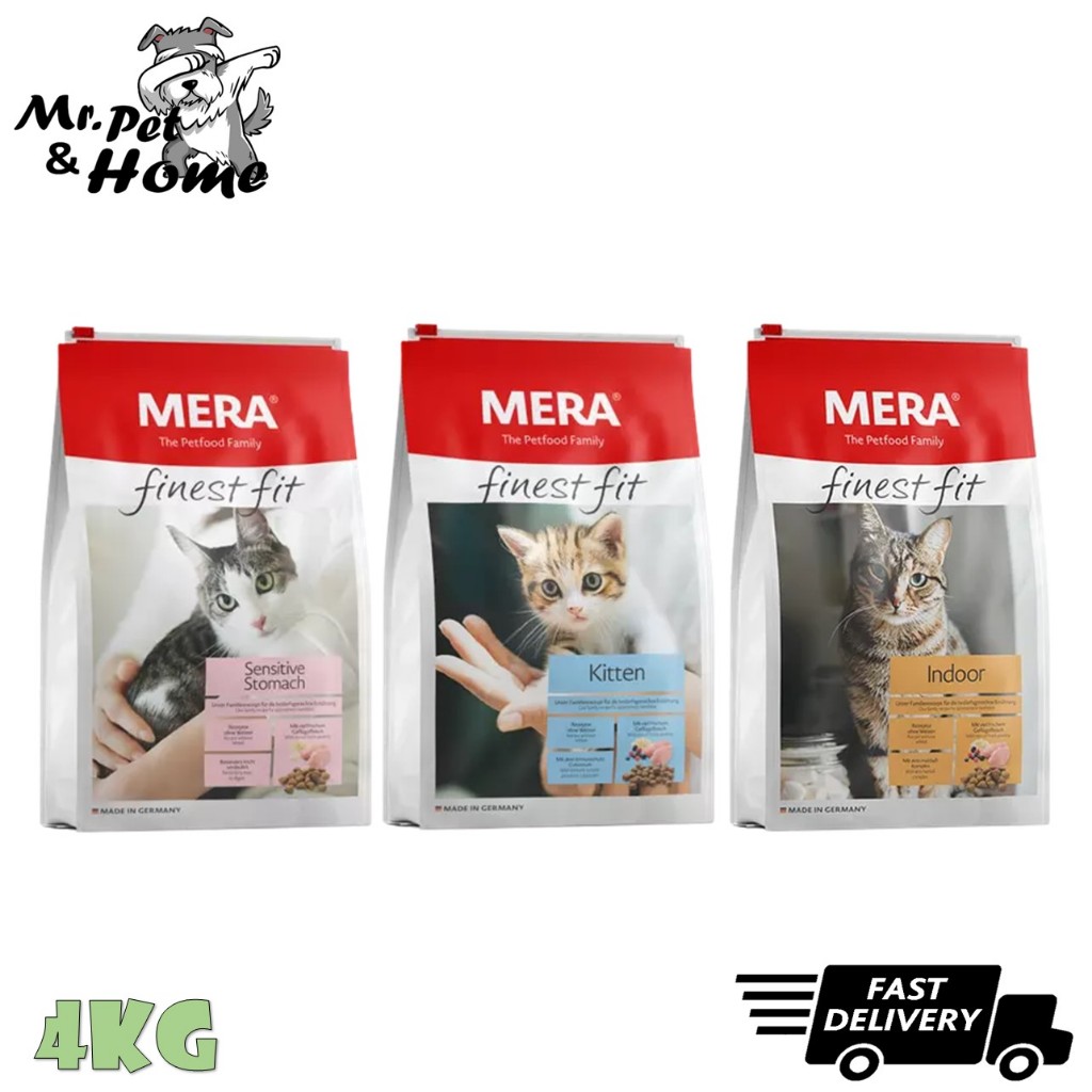 Mera Cat Food Finest 4kg - ( Kitten, Sensitive Stomach, Indoor ) Cat