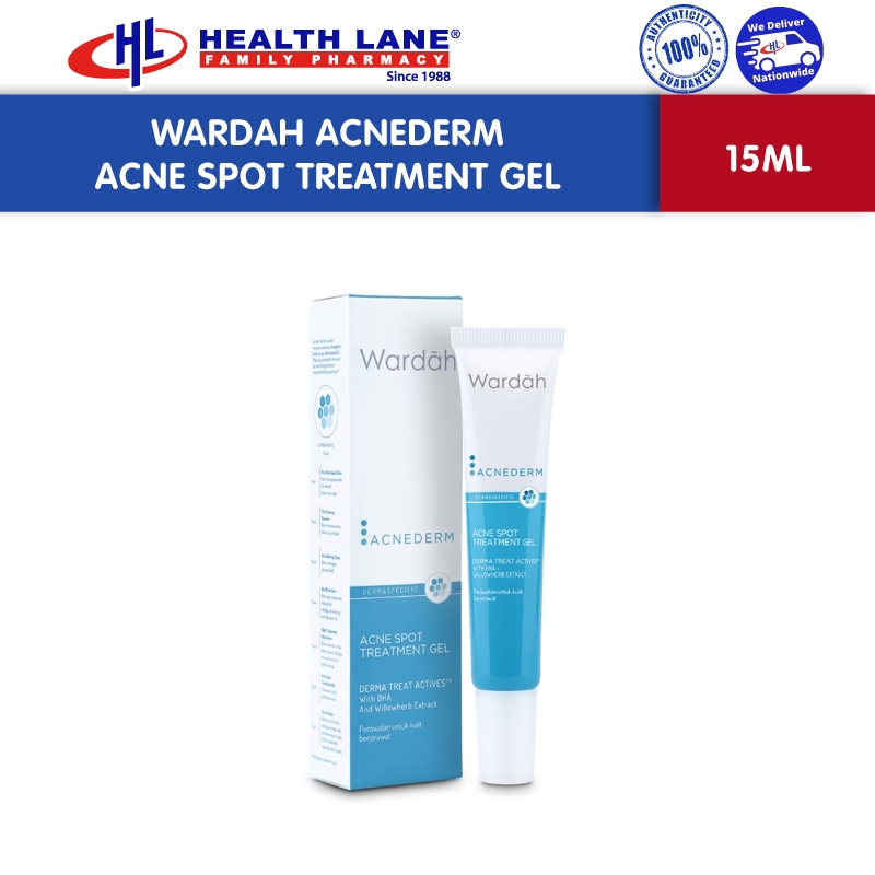 WARDAH ACNEDERM ACNE SPOT TREATMENT GEL (15ML) | Shopee Malaysia