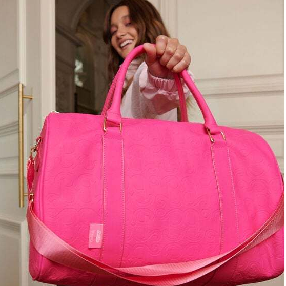 TYPO BARBIE Duffle bag Weekend Hold All Duffle Crosshbody bag