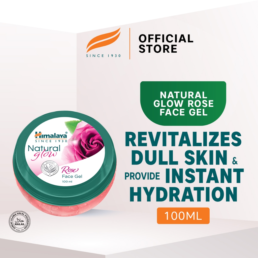 Himalaya Natural Glow Rose Face Gel (100ml) Shopee Malaysia