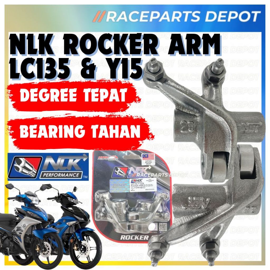 NLK Rocker Arm LC135 Y15zr Rocker Arm 19 22 20 23 22 25 LC 135 Y15