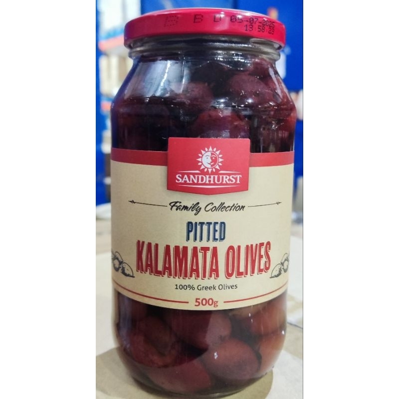SANDHURST PITTED KALAMATA OLIVES 500G Shopee Malaysia