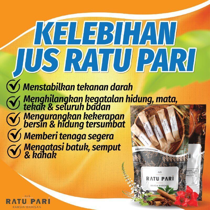 ORIGINAL JUS RATU PARI JUS KESIHATANJUS HERBA PRODUK KESIHATAN JUS
