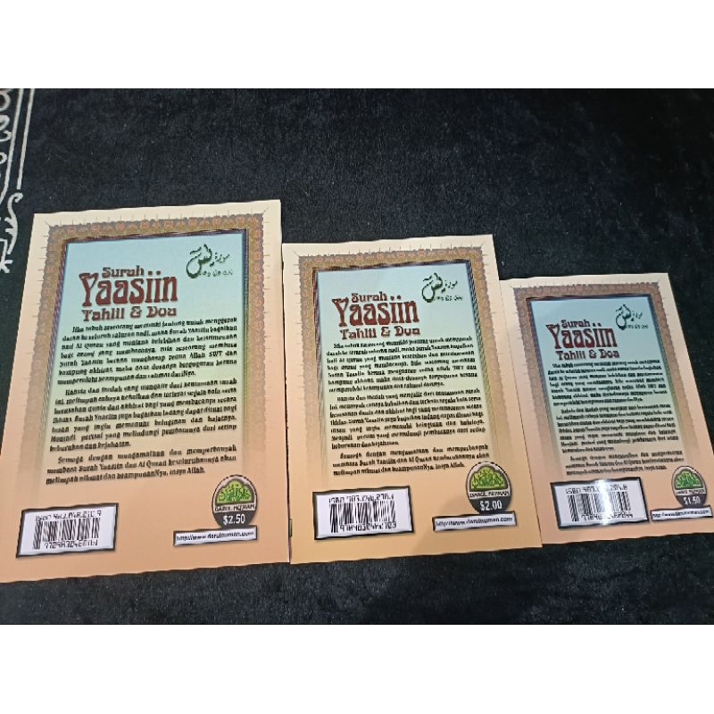 Surah Yasin Yassin Lengkap Tahlil dan Doa | Shopee Malaysia