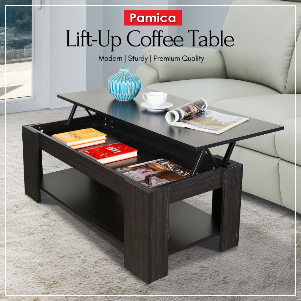 PAMICA Kimberly LiftUp Coffee Table Home Living Furniture Meja Kopi