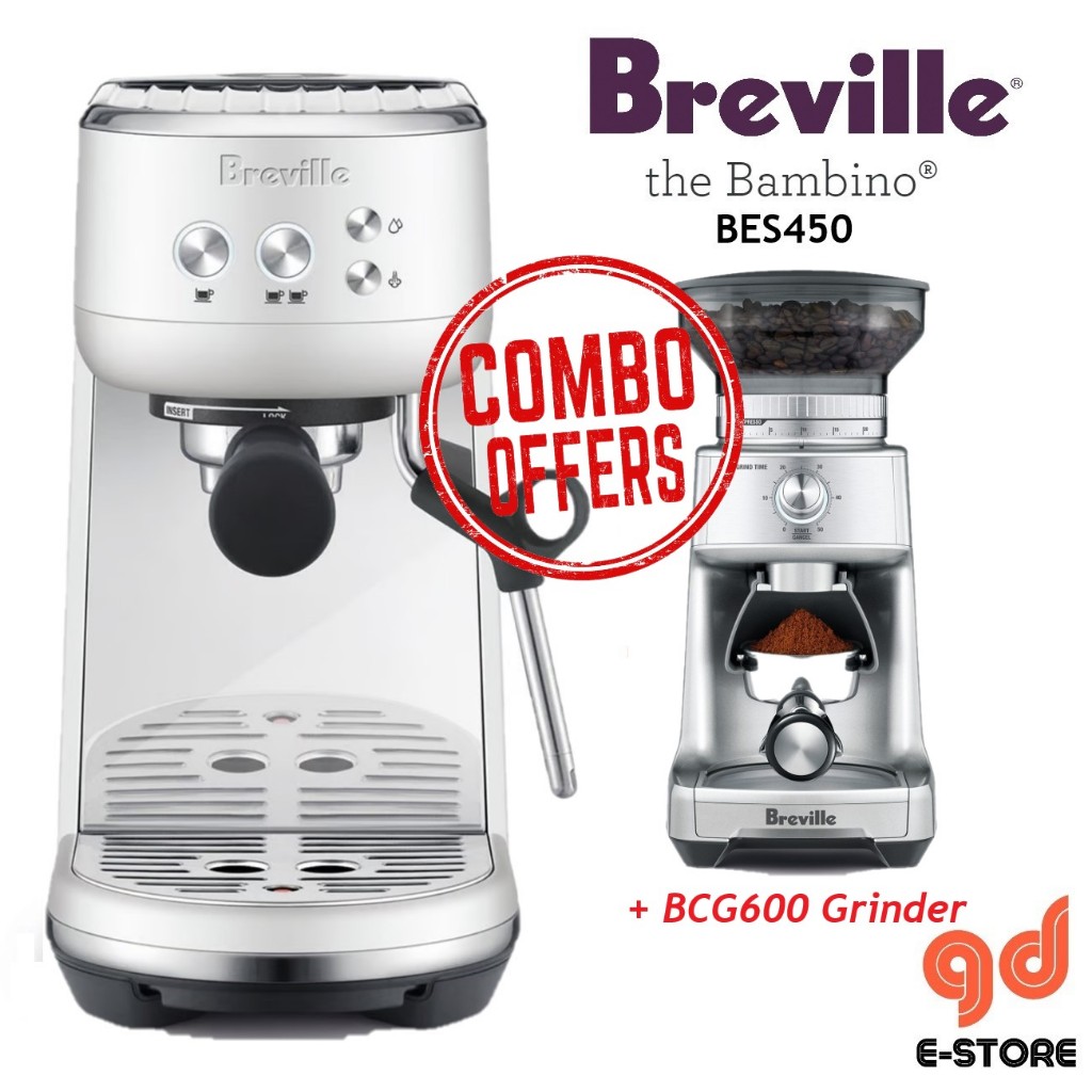 Breville The Bambino BES450 Espresso Machine Coffee Maker Shopee Malaysia