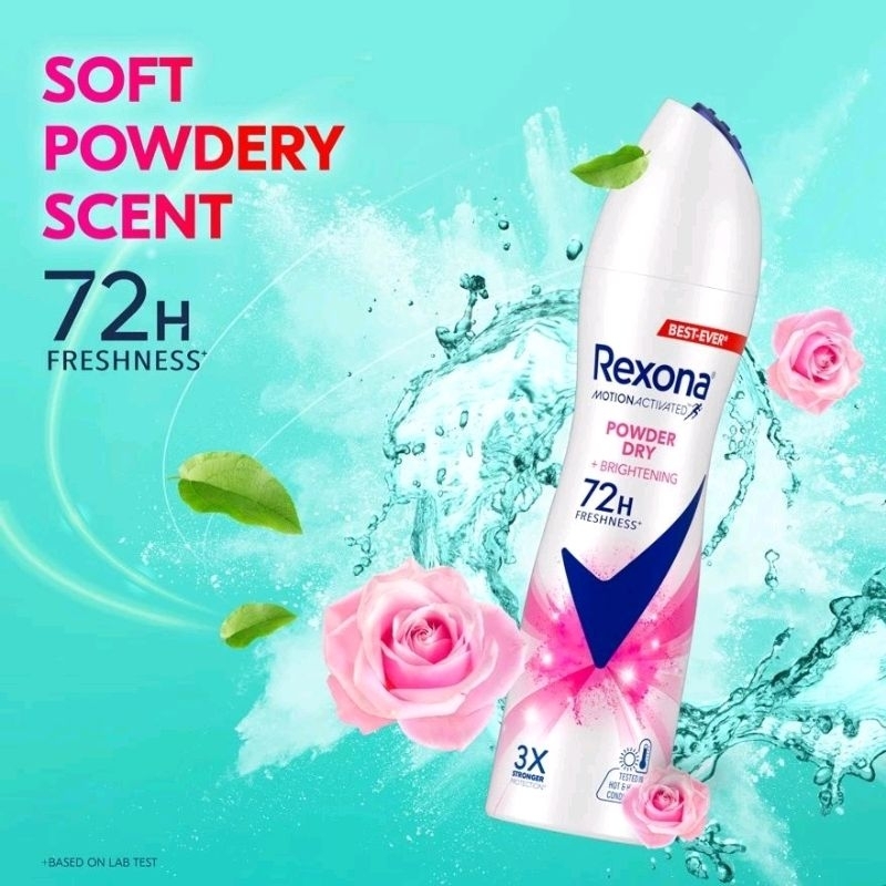 rexona women powder dry spray 135ml Shopee Malaysia