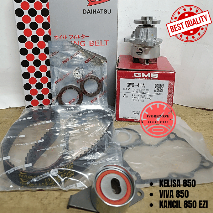 PERODUA KENARI KELISA VIVA MYVI TIMING BELT KIT SET 100,000KM + GMB