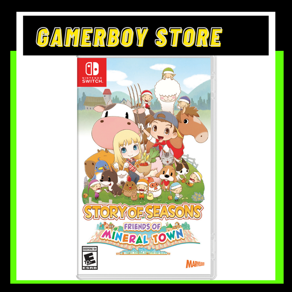 Story of seasons friends deals of mineral town nintendo switch