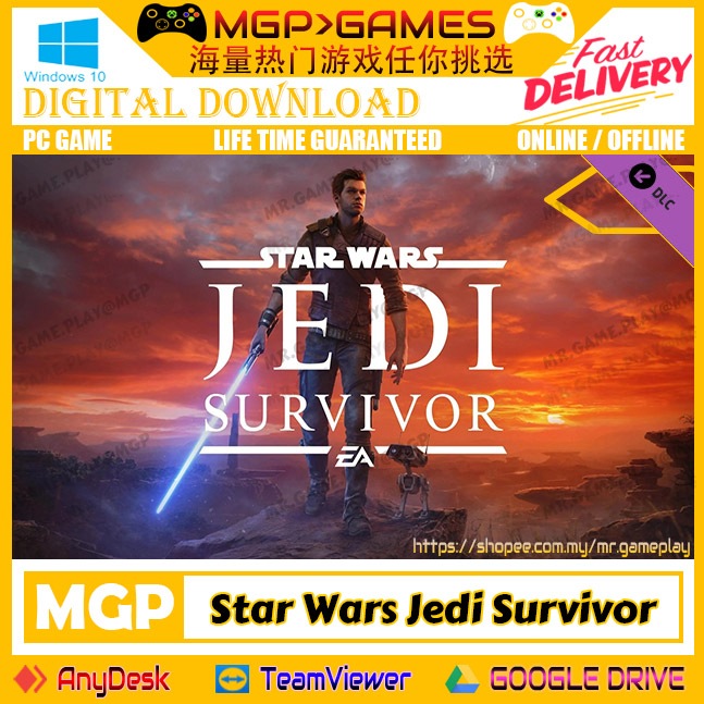 Star Wars Jedi Survivor / Steam / PC GAME / GAMING / OFFLINE / ALL DLC