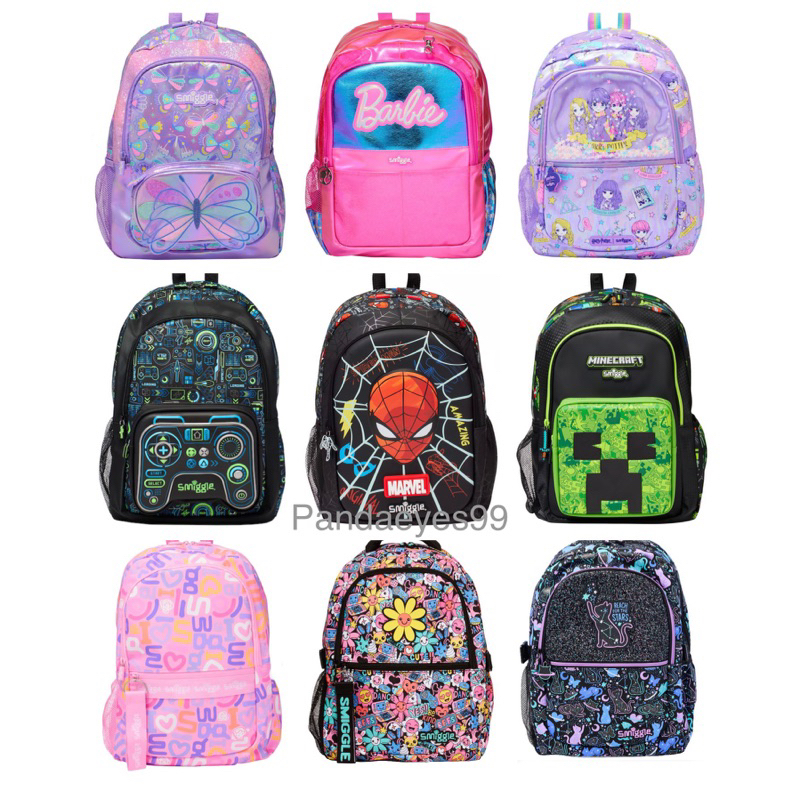 Ready Stock Smiggle School Backpack Beg Sekolah Kanak Kanak Sekolah Rendah Shopee Malaysia