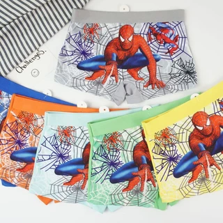 2pcs Kids Boys Boxer Underwear Cartoon Fish Design Children's