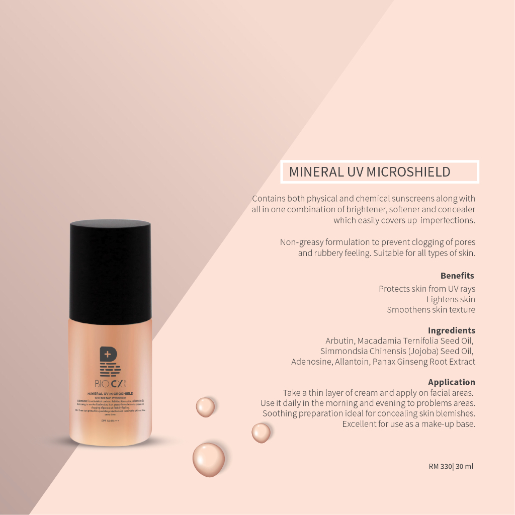 BIO.CX375 Mineral UV Micro Shield | Shopee Malaysia