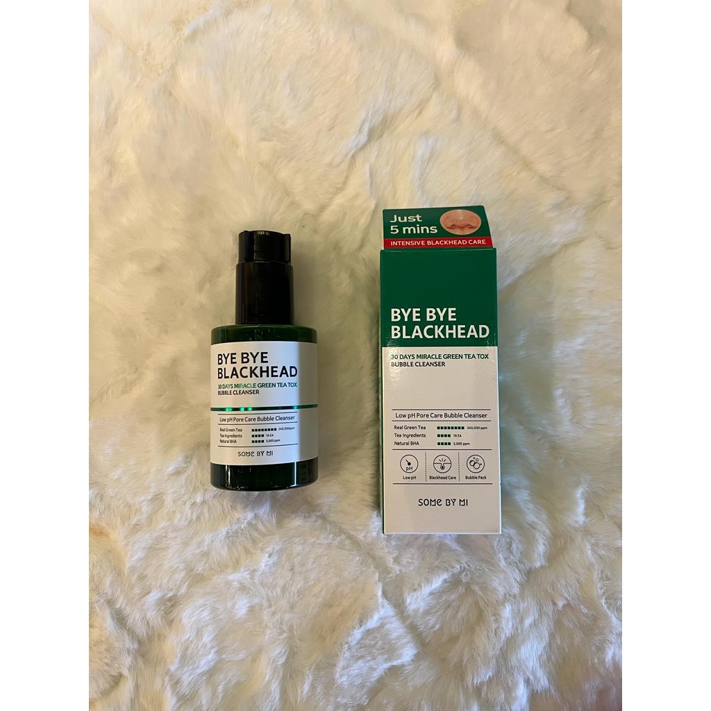 Bye Bye Blackhead 30 Days Miracle Green Tea Tox Bubble Cleanser