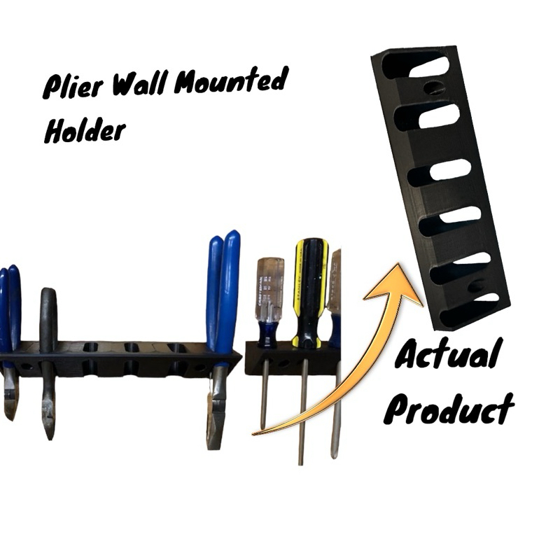 3D Printed Pliers Holder (Wall Mounted Style) Shopee Malaysia