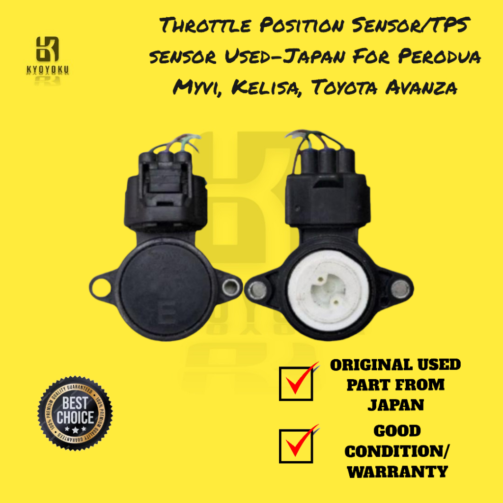 KYOYOKU-Throttle Position Sensor/TPS sensor Used-Japan For Perodua Myvi ...