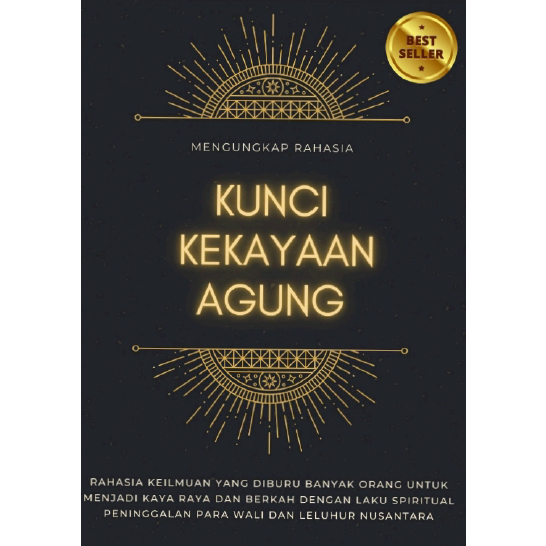 Kunci Kekayaan Agung Rezeki Harta Self Development | Shopee Malaysia