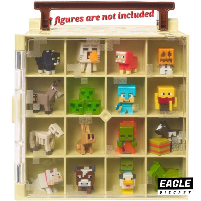 Minecraft collector case 10 mini figures hotsell