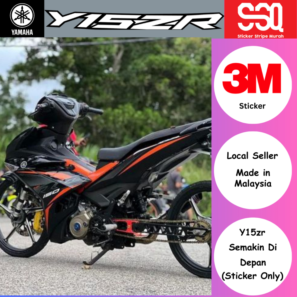 High Quality AAA Premium Sticker Stripe Yamaha y15 y15zr Exciter RC ...