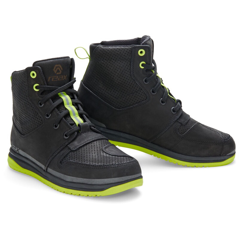 REAX Fulton Air Motorcycle boots Men kasut Moto shoe Riding boot ...