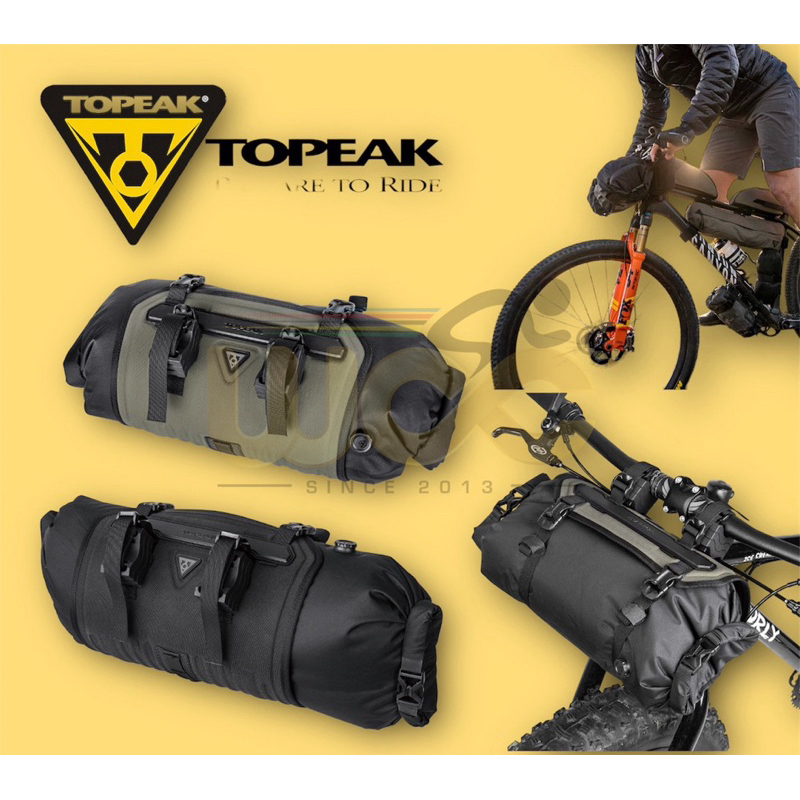 Topeak Frontloader Handlebar Bag 8 Litre ART NO TBPFL2B Shopee Malaysia