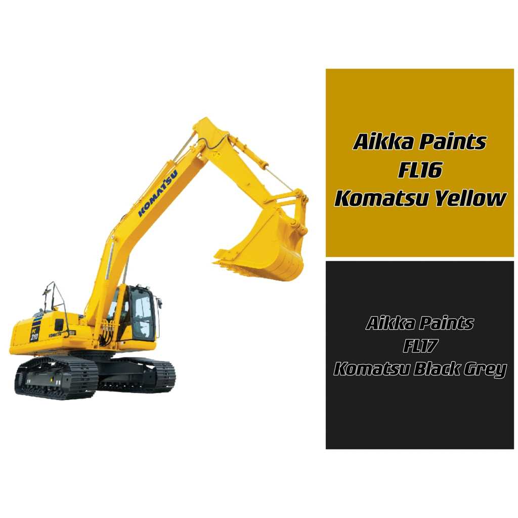 Aikka Komatsu Colour FL16 & FL17 Shopee Malaysia