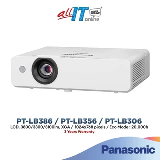 Panasonic PT-LB386 / PT-LB356 / PT-LB306 Projector 3100 ~ 3800lm Bright, compact and easy to use projector with low TCO