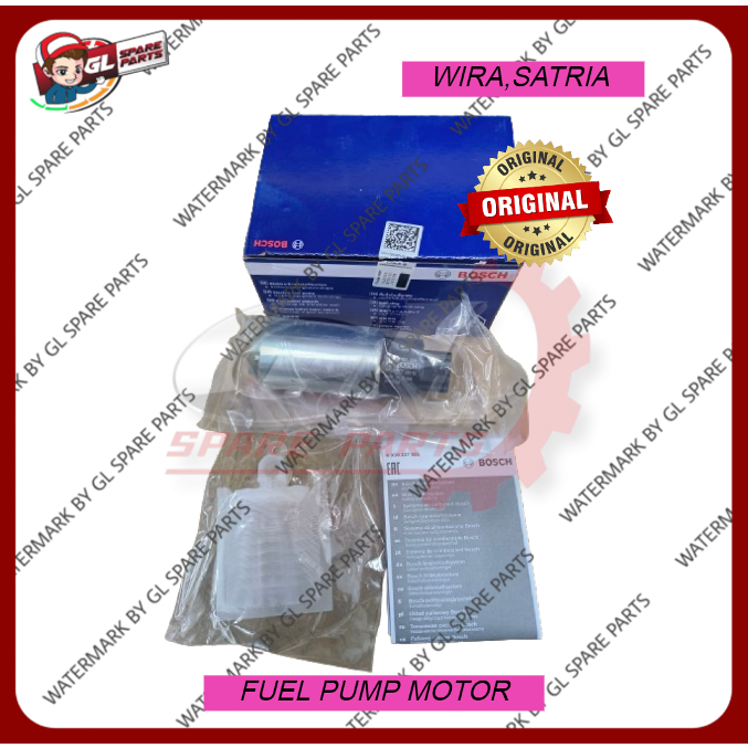 FUEL PUMP MOTOR BOSCH ORIGINAL PROTON WIRA SATRIA PUTRA (0986580916