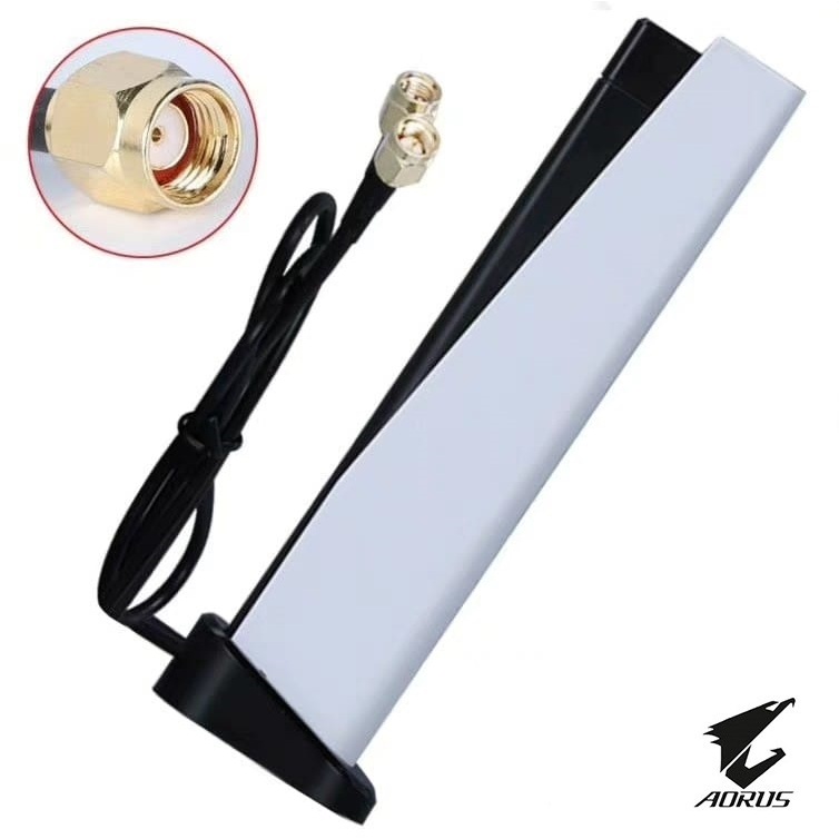 Gigabyte WIFI 6 Antenna 2.4G/5GHz Dual Male RPSMA Connectors