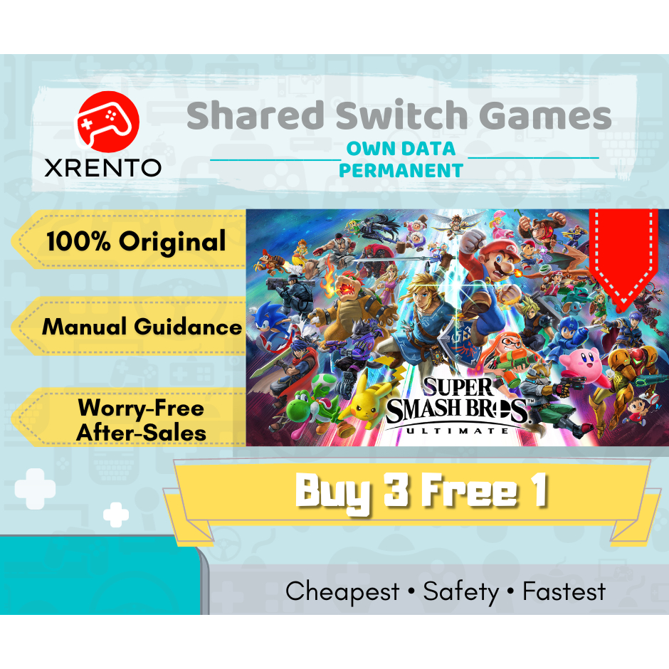 Super smash bros clearance switch free