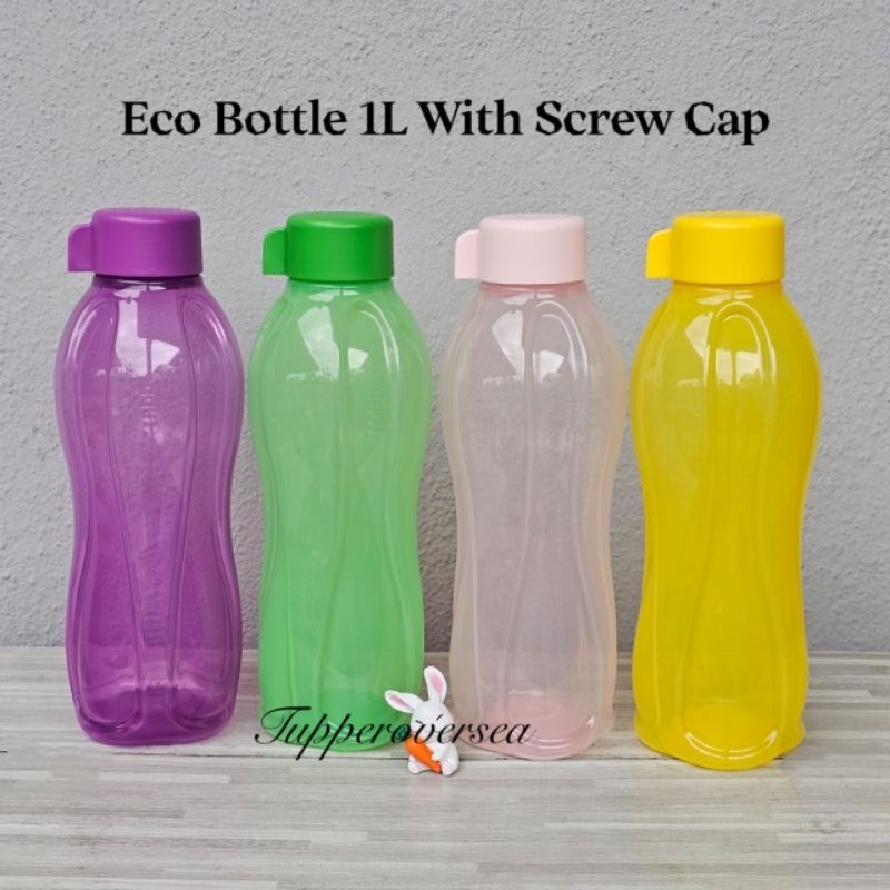 Tupperware Eco Bottle 1L with Screw Cap (1 PC) | Shopee Malaysia