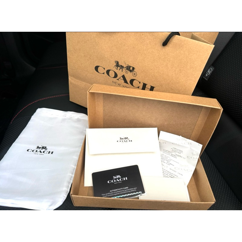 COACH Paper Bag and Box Set Shopee Malaysia