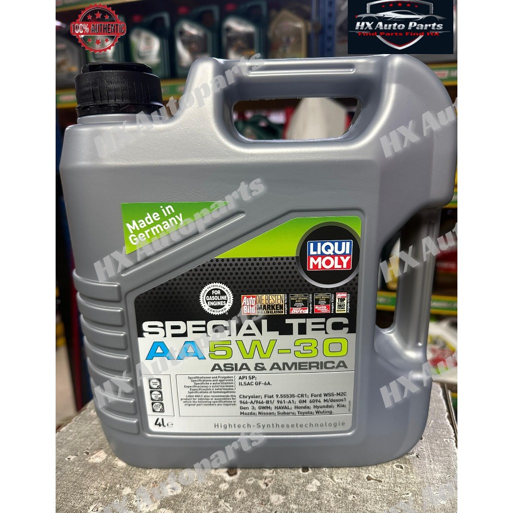 LIQUI MOLY FULLY SYNTHETIC SPECIAL TEC ASIA & AMERICA, AA 5W-30 ENGINE ...