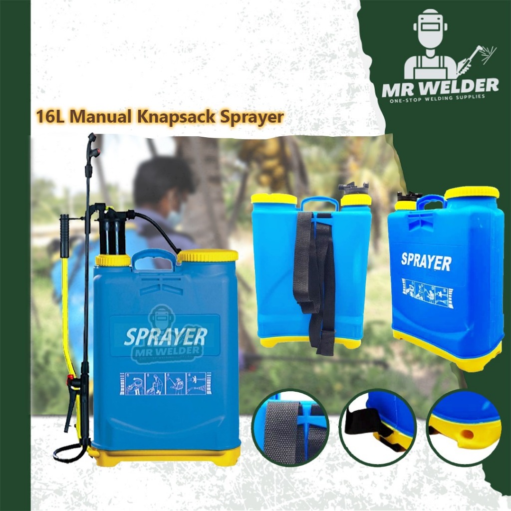 Manual Agricultural 16 Litre Knapsack Pressure Spot Sprayer Pam Racun ...