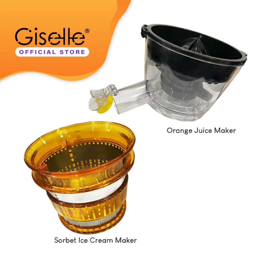 Giselle Orange Juice Maker / Sorbet Ice Cream Maker Only Compatible