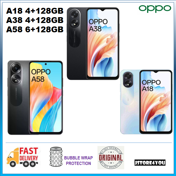 OPPO A18 / A38 / A58 🔥 A78 4G 🔥 A98 5G 🔥WARRANTY 1 YEAR OPPO MALAYSIA ...