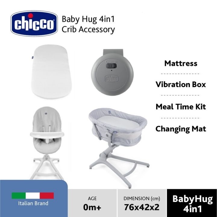 Chicco Accessories for Baby Hug (Mosquito Net / Mattress / Diaper