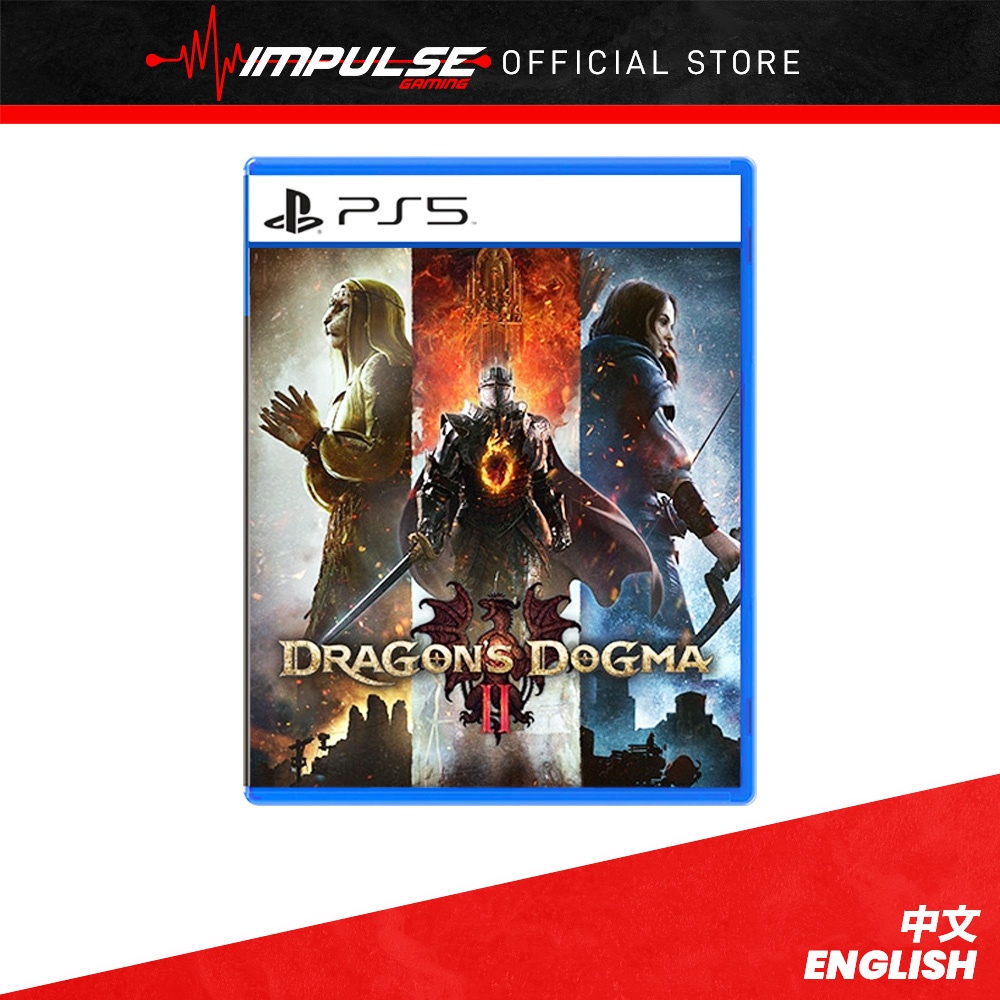 PS5 Dragon's Dogma II 2 Chi/Eng Version 龙之信条 中英文版 | Shopee Malaysia