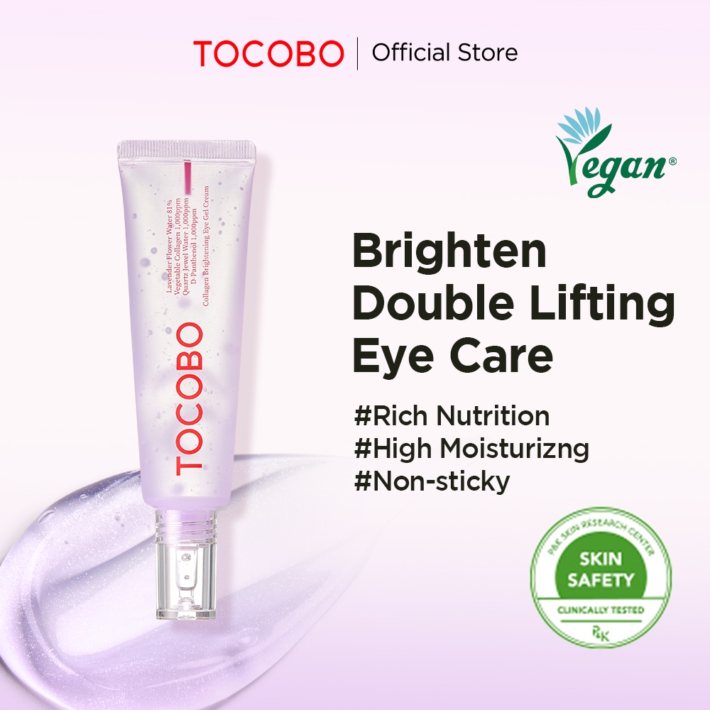 TOCOBO Collagen Brightening Eye Gel Cream (30ml) Shopee Malaysia
