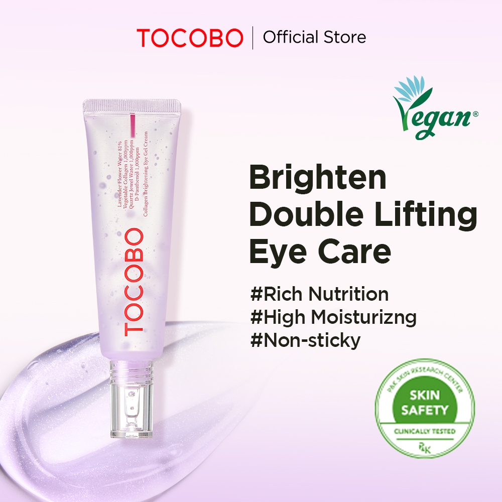 Tocobo Collagen Brightening Eye Gel Cream 30ml Shopee Malaysia