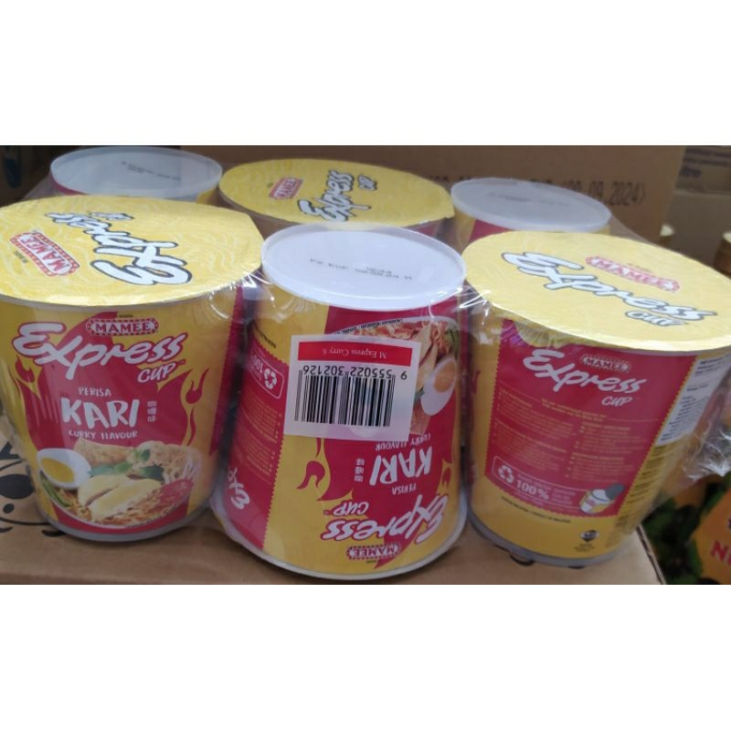 Mamee Express Cup Kari (6x68g) | Shopee Malaysia
