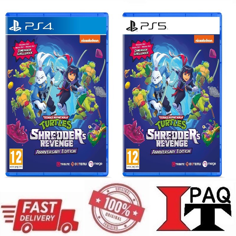 PS4 / PS5 Teenage Mutant Ninja Turtles Shredder's Revenge Anniversary