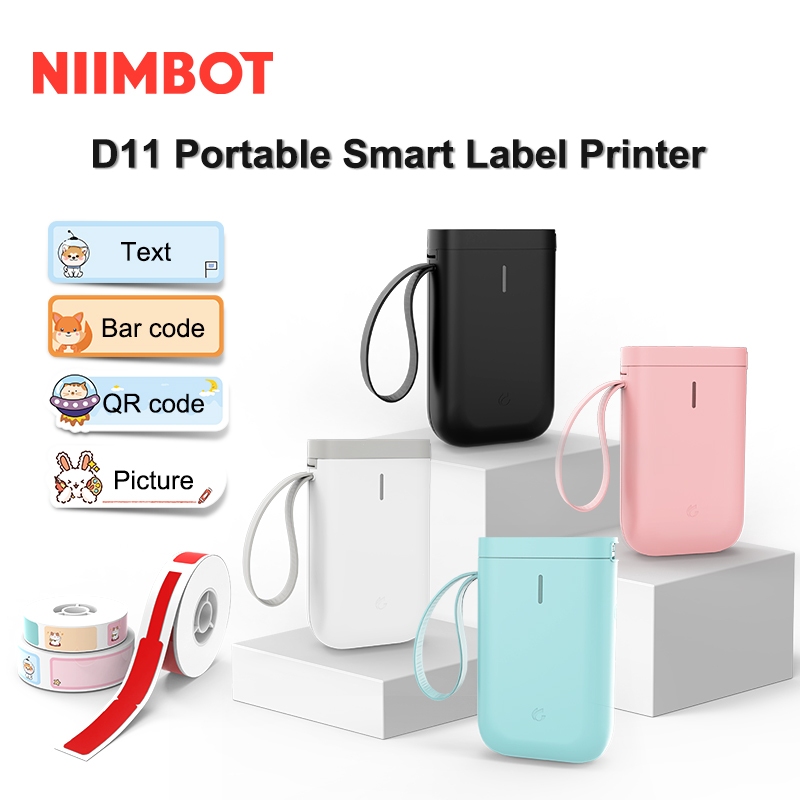 nimbot d11 wireless label printer portable