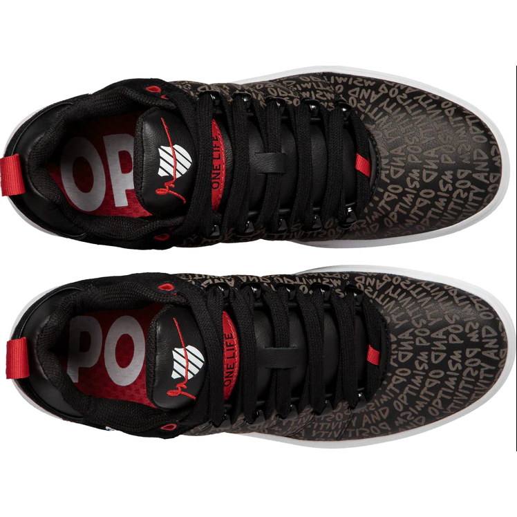 LIMITED EDITION Gary Vee 004 Sneaker Low Black POSITIVITY OPTIMISM Gary Vaynerchuk Shopee Malaysia